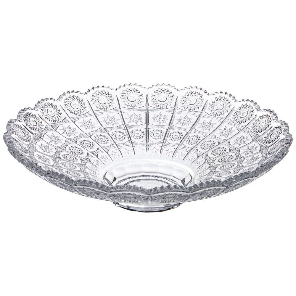 БЛЮДО "MUZA CRYSTAL" 27,2Х27,2Х6,8 СМ