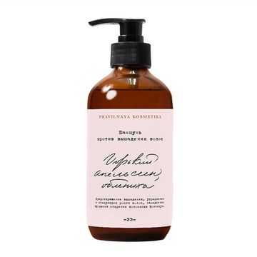 Шампунь против выпадения волос PRAVILNAYA KOSMETIKA, "Горький апельсин и облепиха"