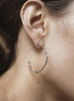 серьги конго лиственница