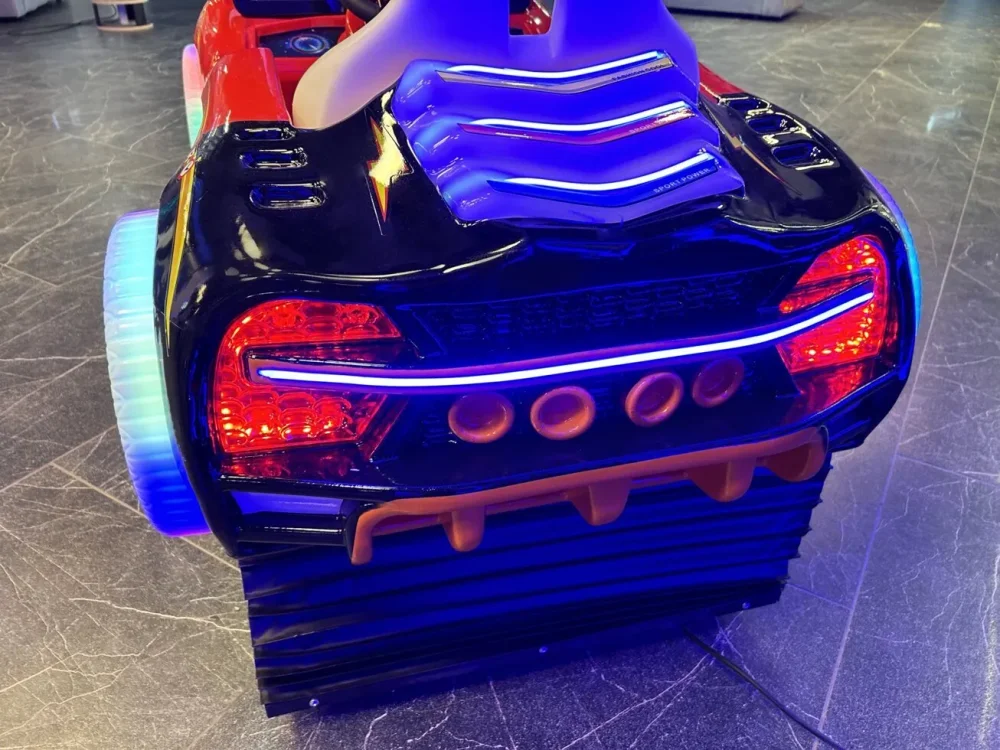 Детский игровой автомат с видео игрой гонки «Формула»