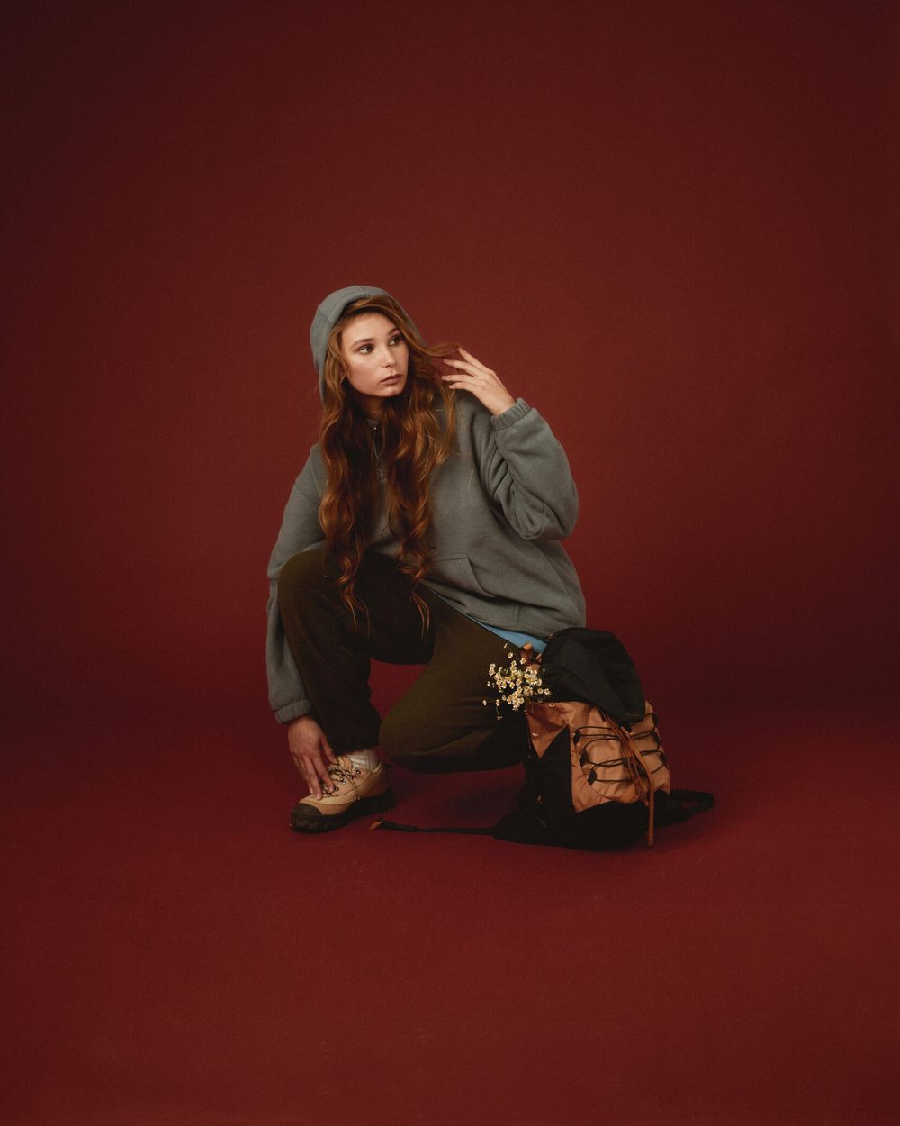 Худи Called a Garment Wrap Женский Дымчатый