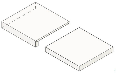 Угловая Ступень Boost Pro Ivory Scalino Angolare