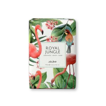 ROYAL JUNGLE. Мыло, обогащенное зеленой глиной (160 г)