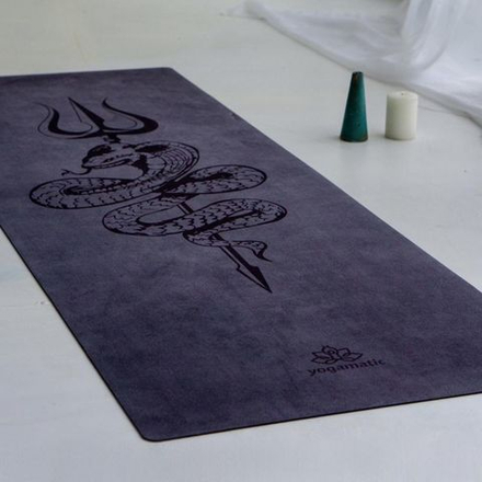 Коврик для йоги Shiva Pro из микрофибры и каучука,  200*68*0,3 см