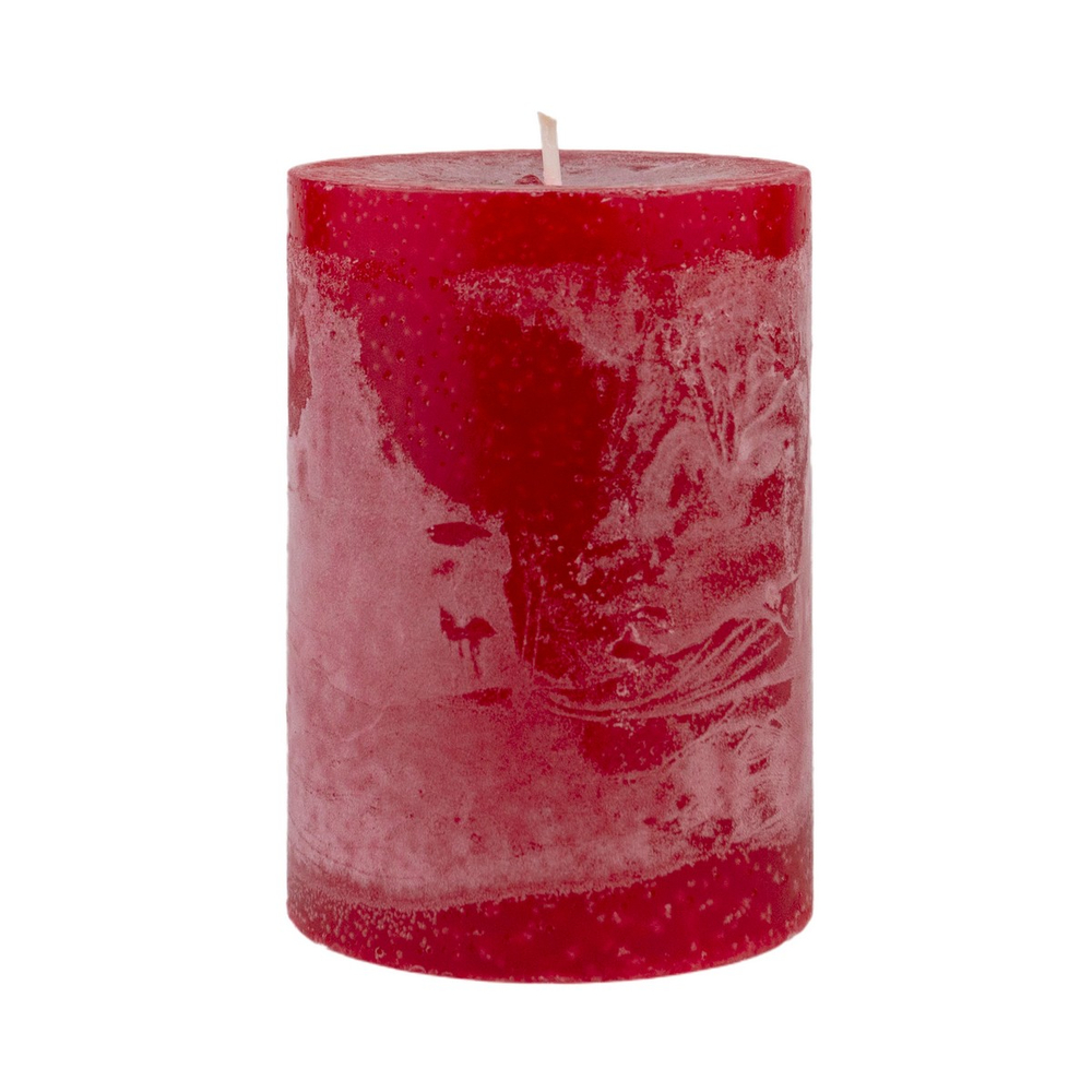 Аромасвеча столбик клубника 10 см 55 часов