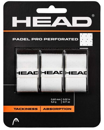 Head Padel Pro Perforated 3P - white