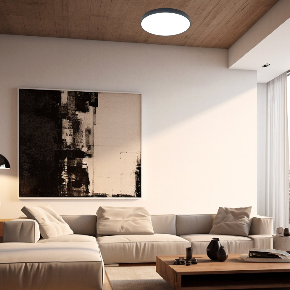 Citilux Купер CL72424V1 LED Светильник потолочный Чёрный