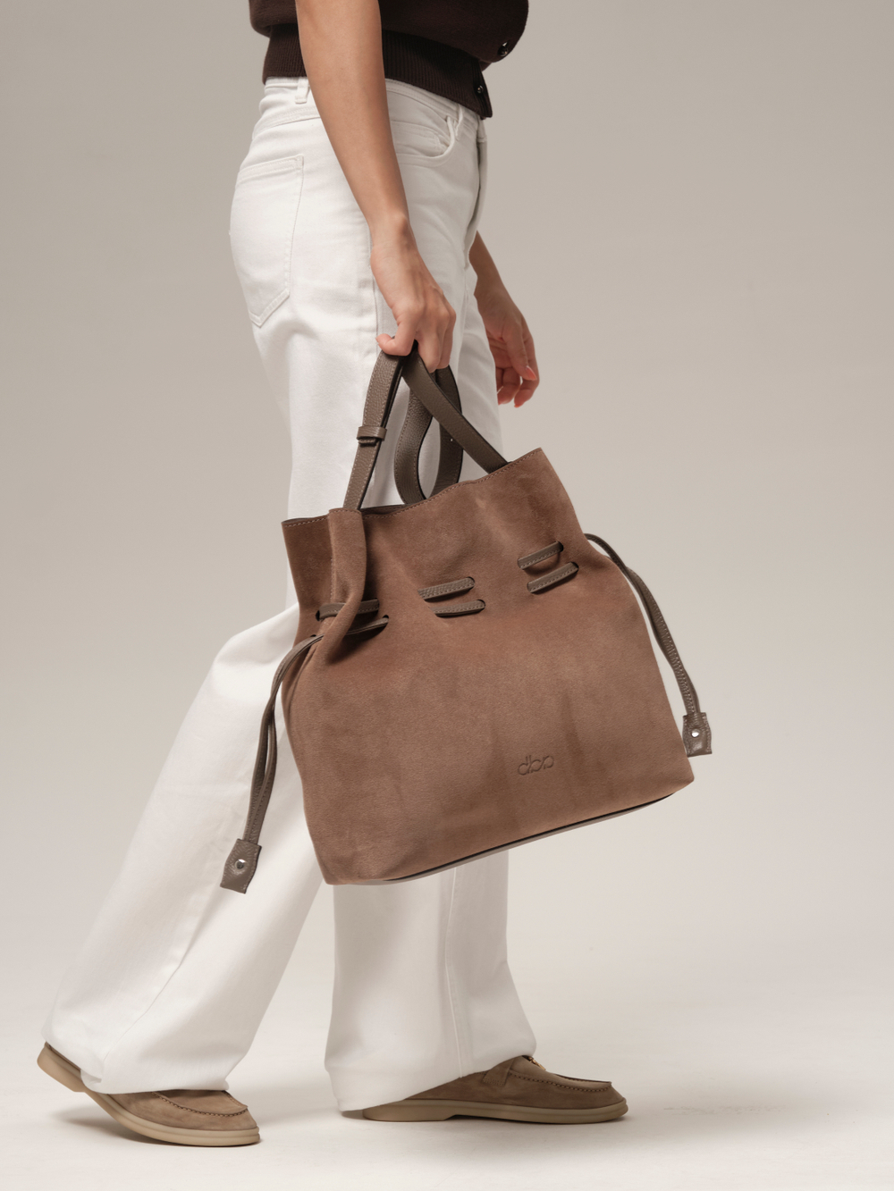 31143 серо-коричневый Сумка dbr