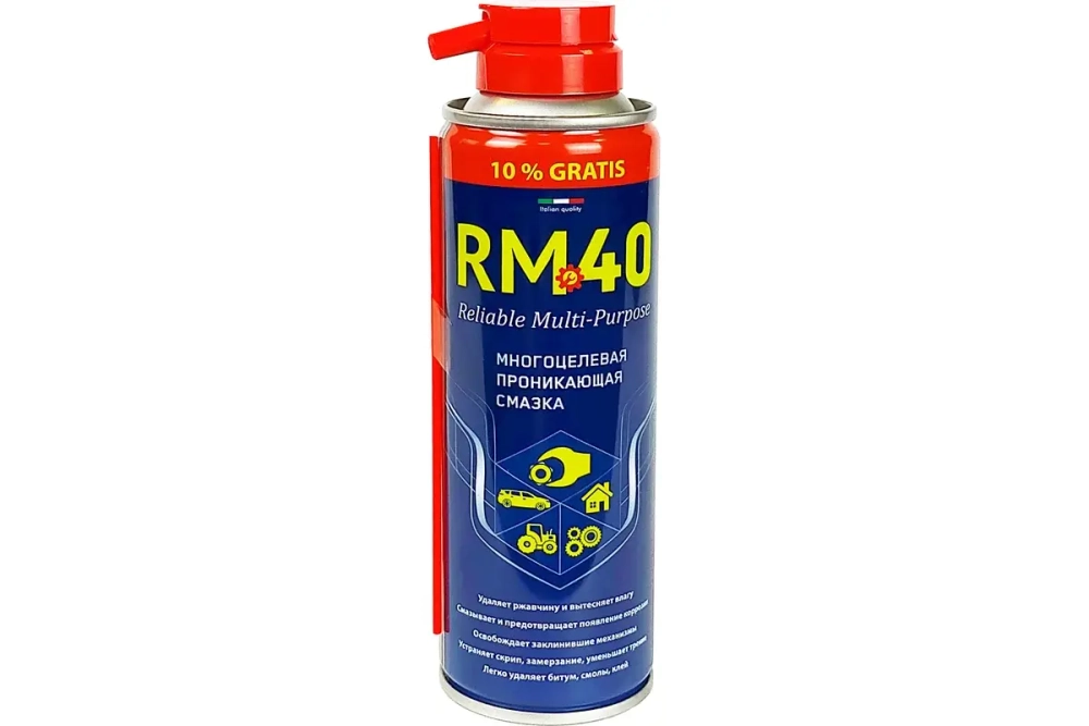 Смазка спрей RM-40 210мл RE MARCO
