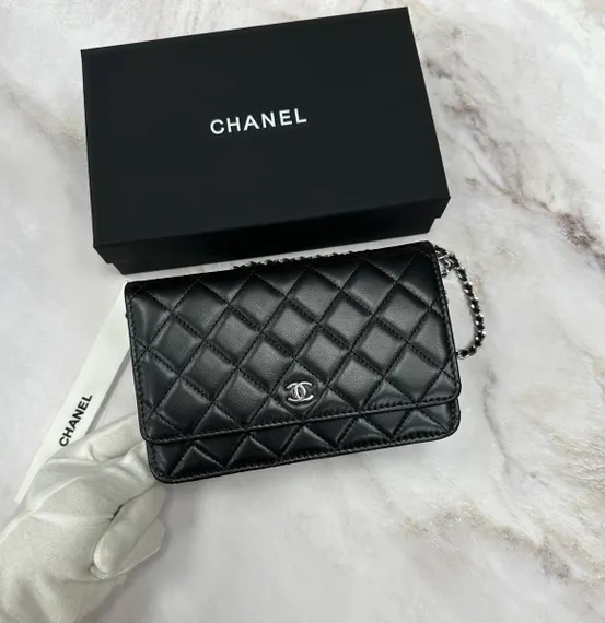 Классическая сумка-кошелек на цепочке Chanel Wallet On A Chain