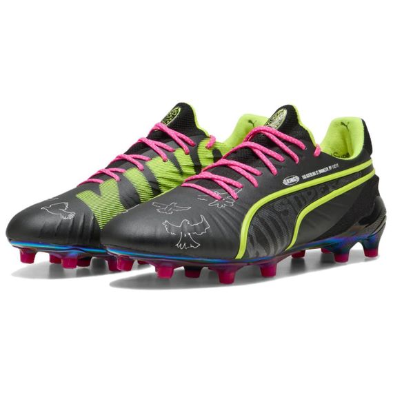 PUMA King Ultimate Футбольные бутсы Низкие Черные Унисекс