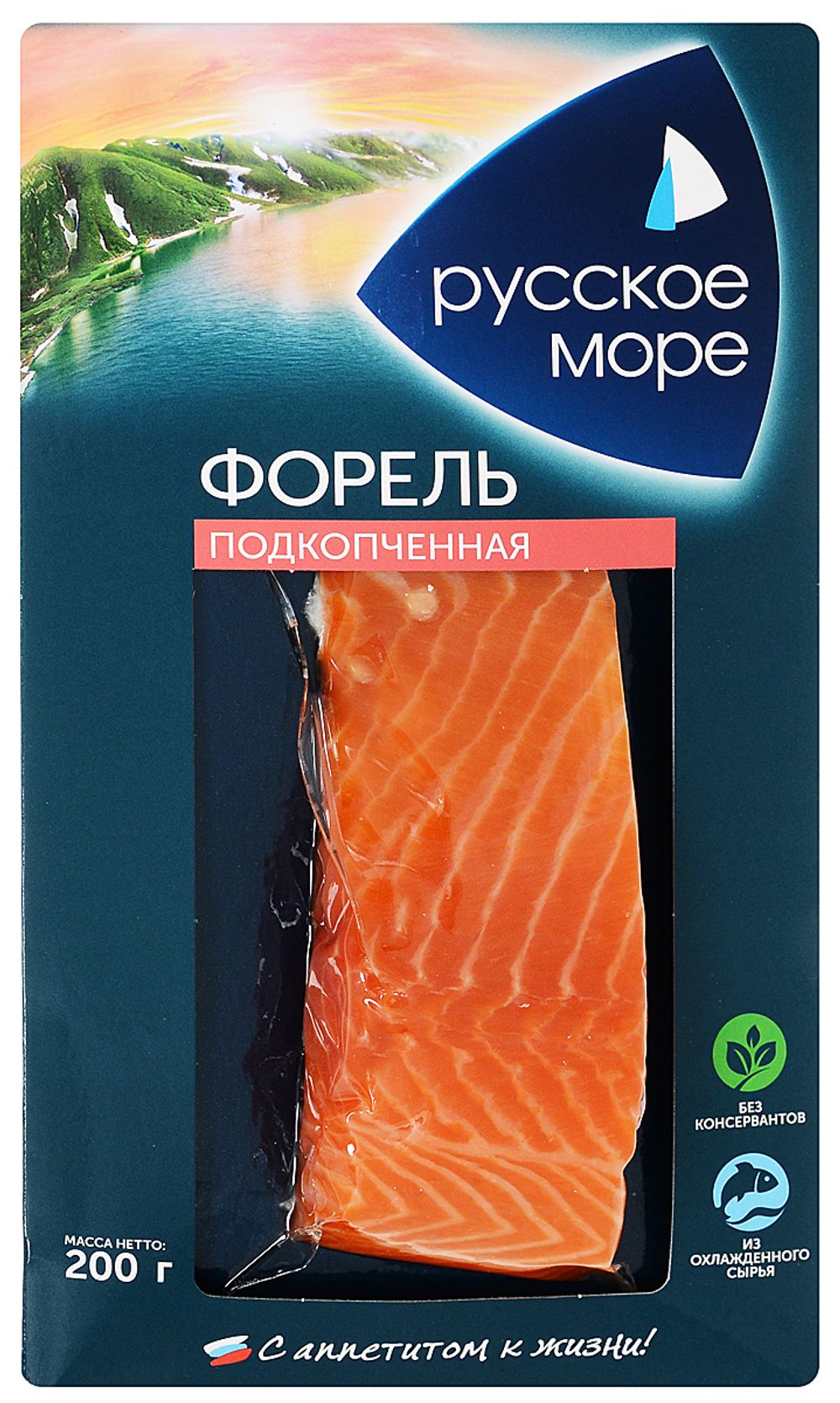 Форель п\к "Русское море" 200гр