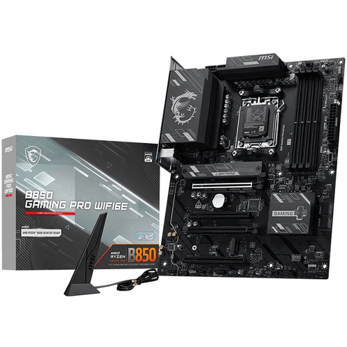 Материнская плата MSI B850 GAMING PRO WIFI6E (AM5/AMD B850/4xDDR5/4xPCI-Ex16/2xM.2/SB7.1/Wi-Fi/BT/GLAN/DP/HDMI/ATX)