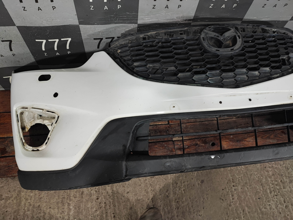 Бампер передний в сборе Mazda CX-5 1 (KE) 11-17 Б/У Оригинал KD4950031A8N