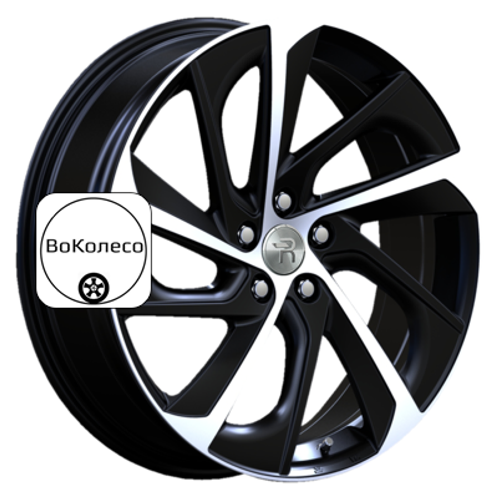 8x18/5x114,3 ET30 D60,1 LX104 BKF (конус, C570) Replay