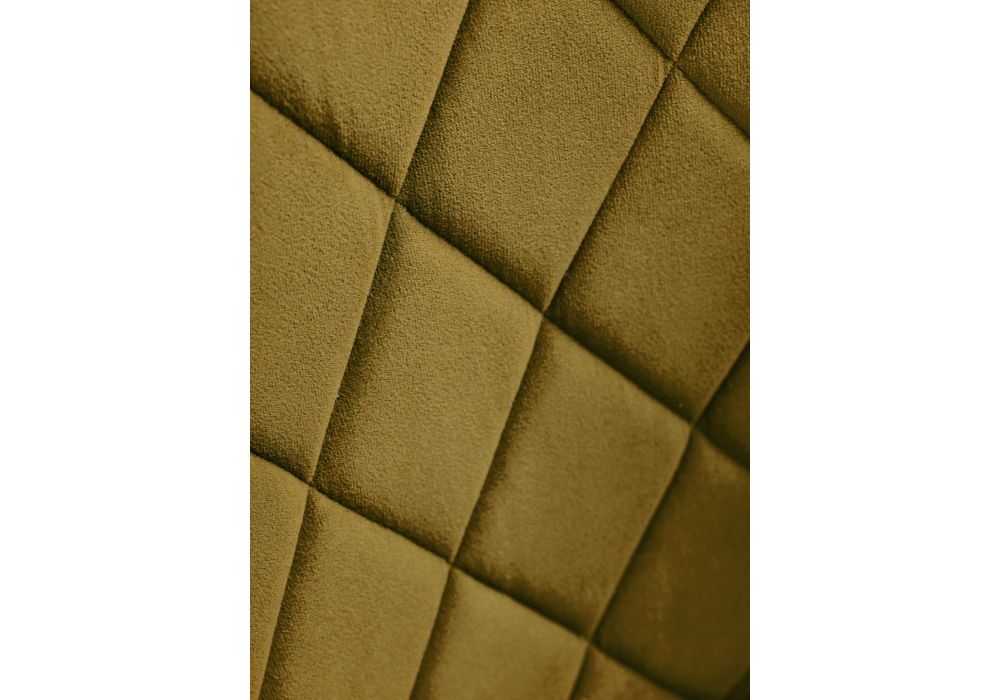 Стул на металлокаркасе Зест микровелюр 12 / черный глянец