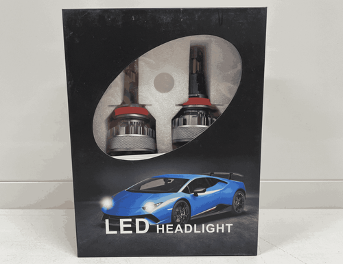 HB3 (9005) / Светодиодные LED лампы для авто, HB3 (9005), 12-24 вольта, 75 Вт, Серия V8 (2 шт. / комплект)