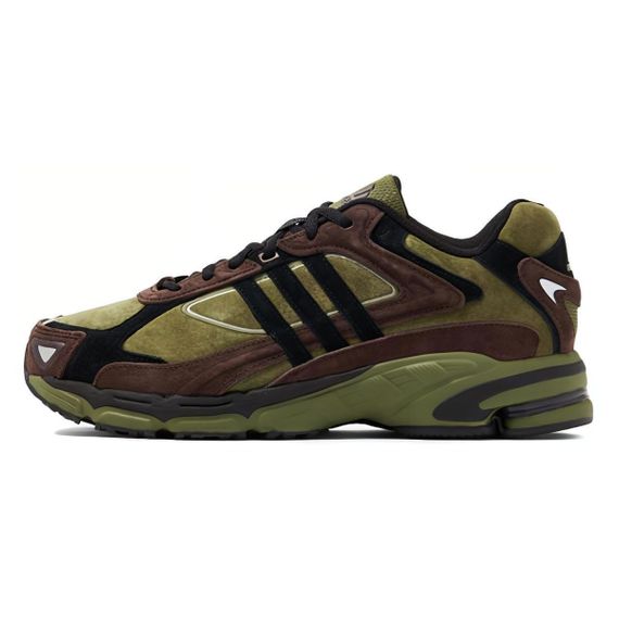 adidas originals Response CL Беговые кроссовки Низкие Топ Зеленые-коричневые Унисекс