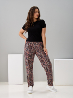 Брюки Б-18/тсиний-огурцы