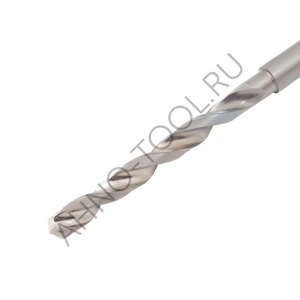 Сверло  3.8мм монолитное твердосплавное 8D без подвода СОЖ. для цвет.металлов SP-N800080380 VHM AHNO