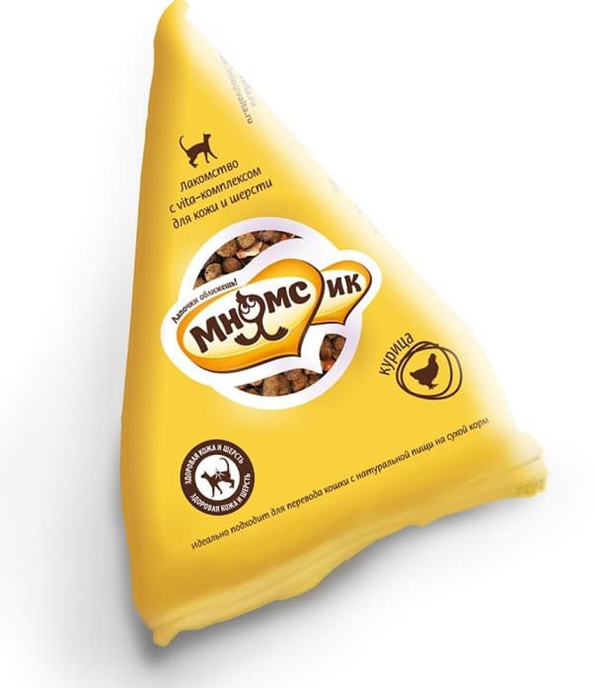 МнямсИК Лакомство с vita-комплексом для кожи и шерсти 20 г