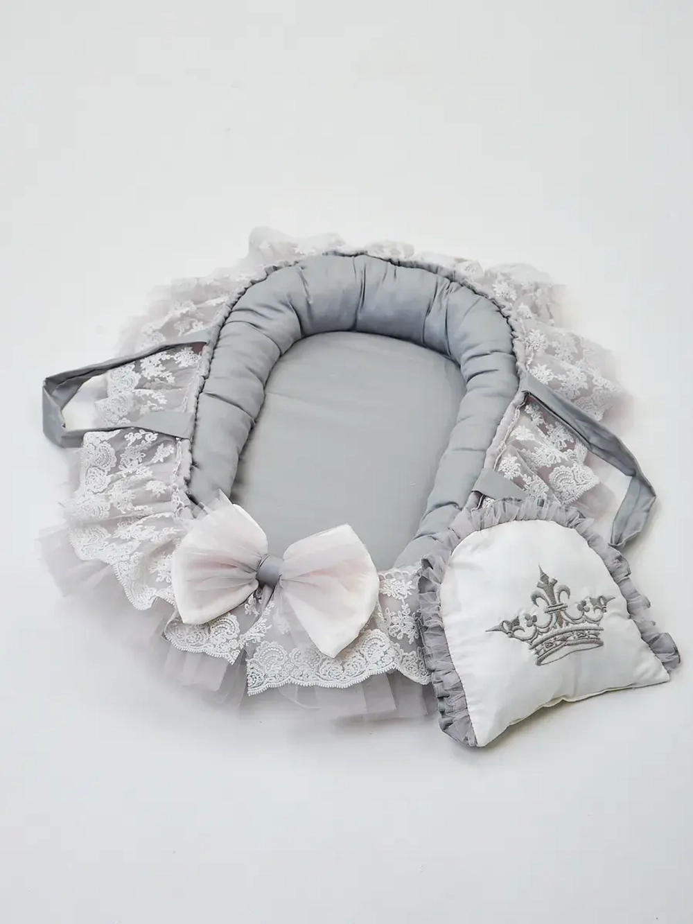 кокон для новорожденного гнездышко