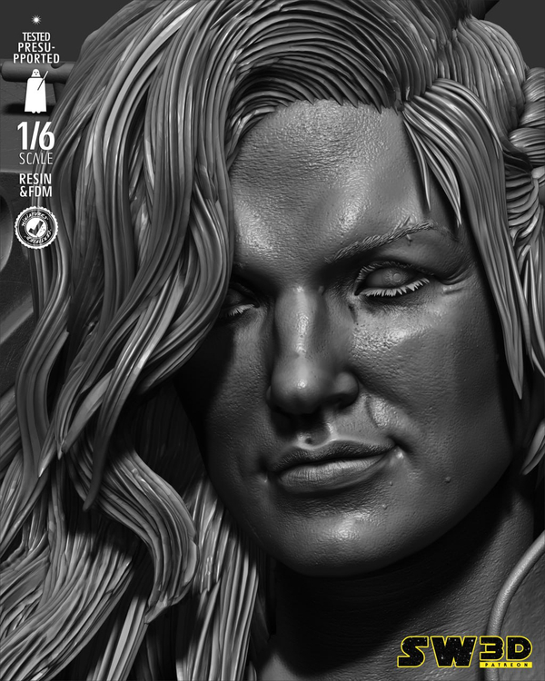 Фигурка Джина Карано Кара Дюн Мандалорец Gina Carano Cara Dune The Mandalorian