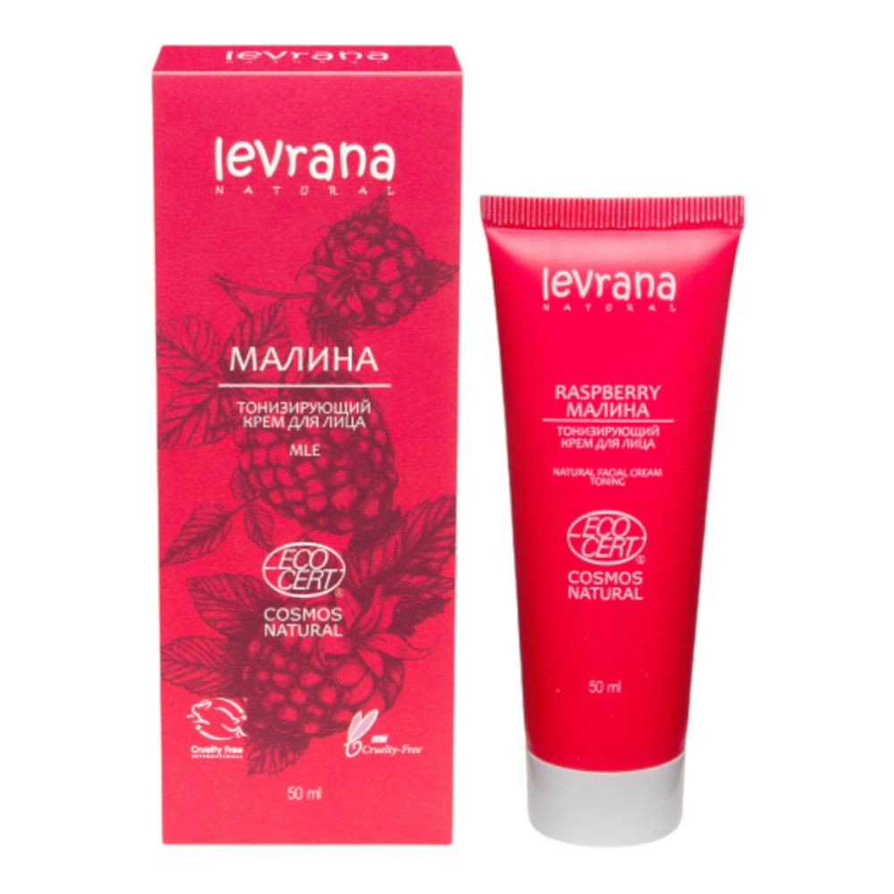 "Малина", тонизирующий крем для лица, 50мл (Levrana)