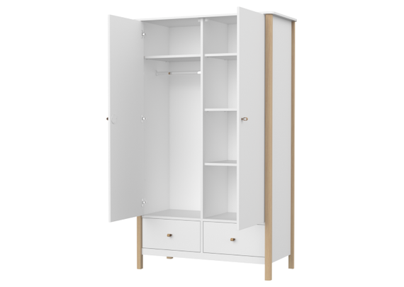 Шкаф Classic 2-х створчатый (молочный)