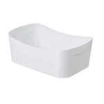 Корзинка универсальная 1,6л, 190х80мм (белый)