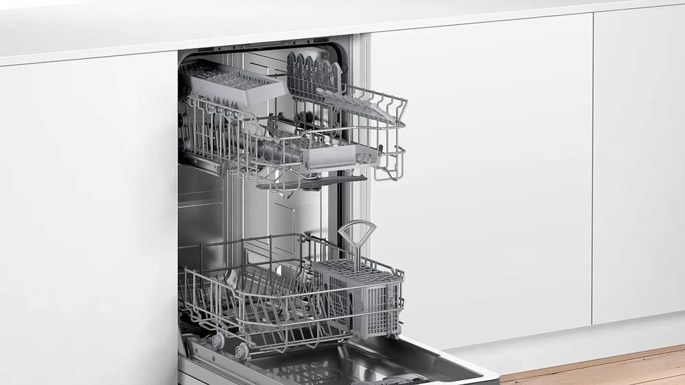 Встраиваемая посудомоечная машина Bosch SPV2IKX10E, 9 комплектов, 5 программ
