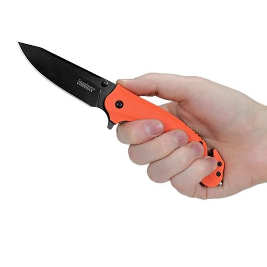 Складной нож KERSHAW Barricade 8650 c клинком из стали 8Cr13MoV, рукоять G10