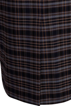 Юбка женская 3884ВП, синяя серая кл #406ССК013884ВП