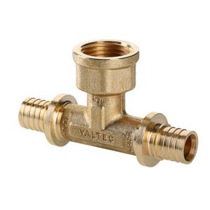 Тройники аксиальные Valtec с переходом на ВР внутреннюю резьбу (VTm.432.BG)