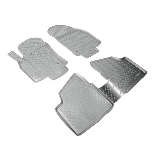 Ковры в салон Norplast/Unidec для Opel Astra в кузове H SD (2007-)Полиуретан,Серый, арт.NPL-Po-63-09-G