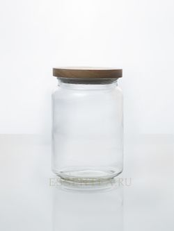 банка стеклянная азалия