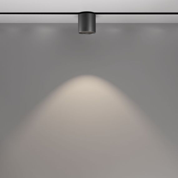 Трековый светодиодный светильник Maytoni Technical Magnetic Exility Alfa S TR132-2-7W4K-B