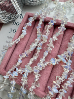 Нить бусины из опалита 5-12мм (галька)