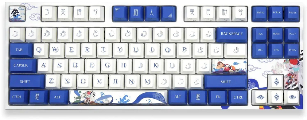 Клавиатура VARMILO VA87M Lovebirds-I белый