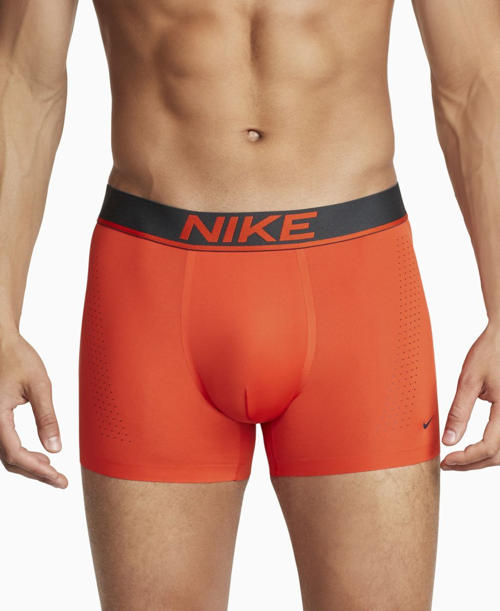 Мужские спортивные боксеры Nike Dri-Fit Elite Micro Trunk 1P - Оранжевый