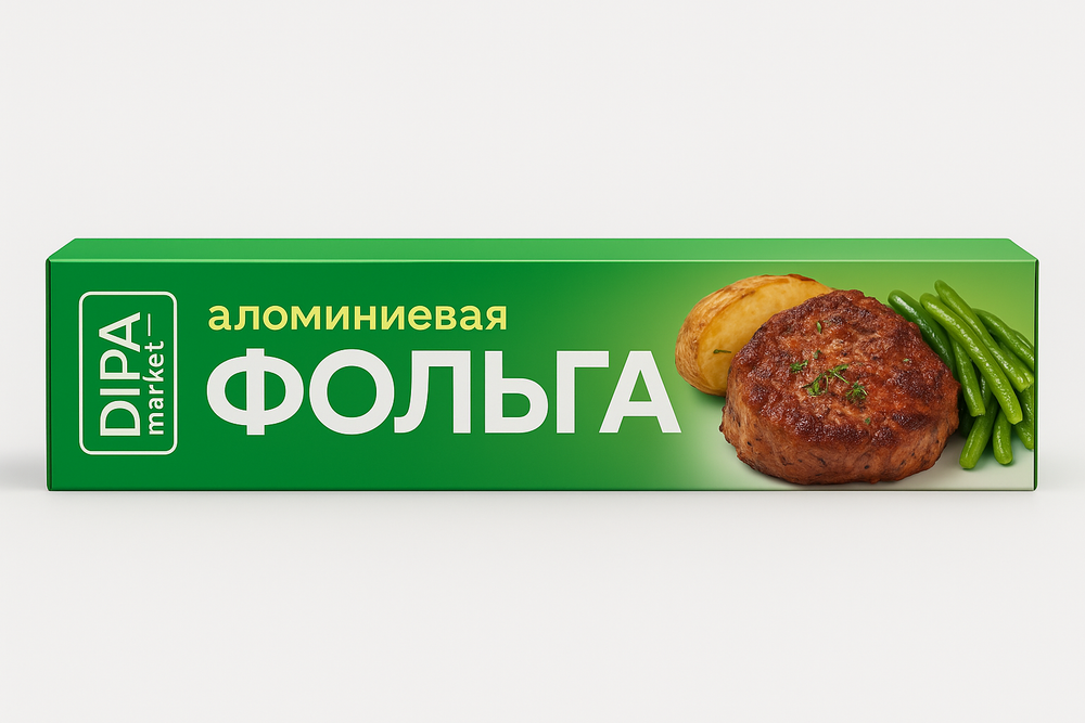 Фольга с ножом 45 см 60 метров 18 мкр Dida