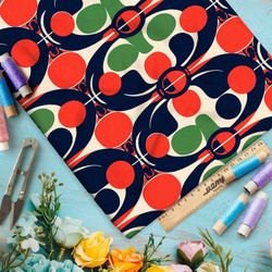 Ткань премиум шифон магические взгляды