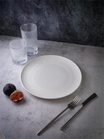 Тарелка мелкая d 26,5 см h 2,5 см, фарфор, Linea