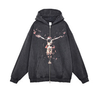Худи Off Street print zip