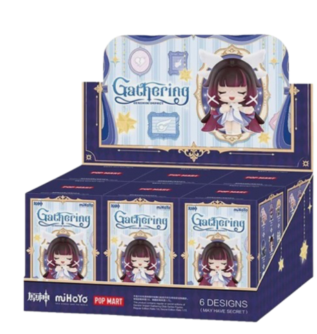 Рандомная фигурка Blind Box Pop Mart Genshin Impact Carnival Gathering Q Version Series