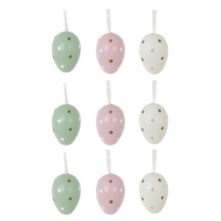 GAEM Набор из 12-ти изделий декоративных подвесных "Яйцо" (4*6), L4,5 W4,5 H6,5 см