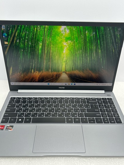 Ноутбук Tecno Megabook T1DA 15.6"/AMD Ryzen 7 5800U/RAM 16ГБ/SSD 512GB/AMD Radeon Graphics/1920*1080/IPS/DOS/Подсветка кл-ры: LED/Серый космос. Состояние: Уценка/небольшой след. на матрице от клавиатуры