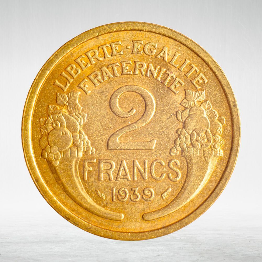 France, 2 Francs 1939, XF