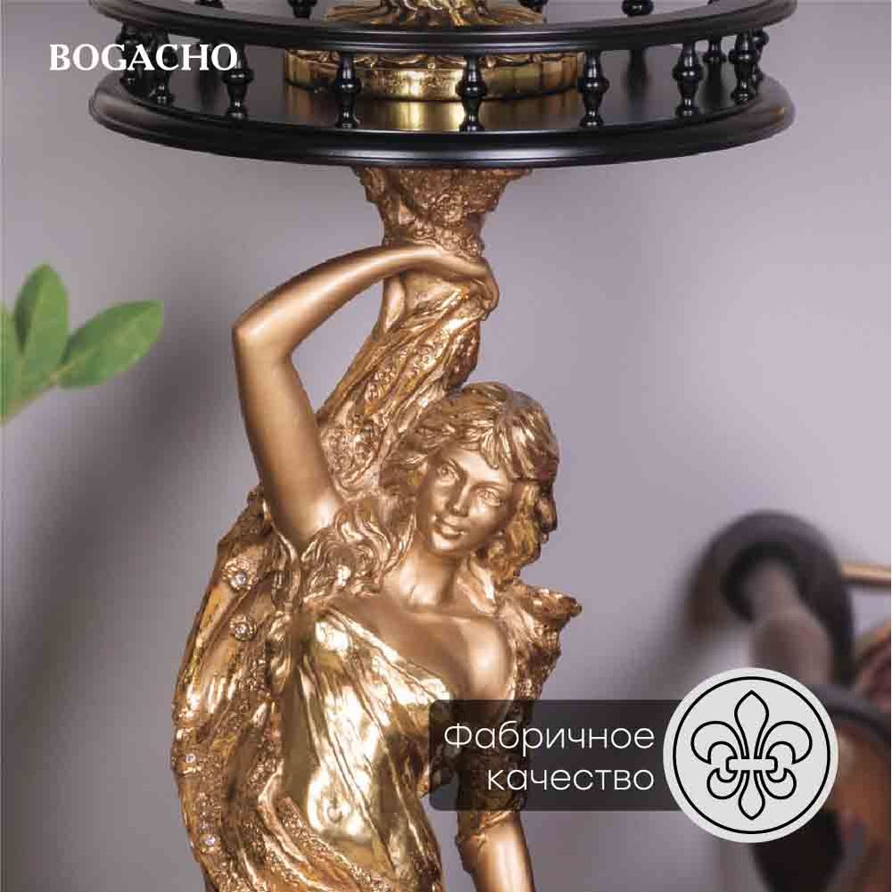 Подставка декоративная Изабель №340/2 Бронза Орех