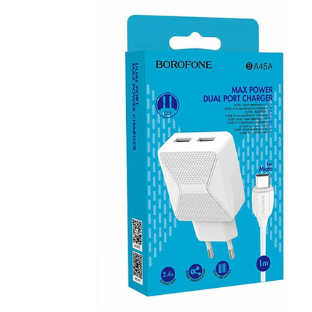 Зарядка для телефона Borofone A45A